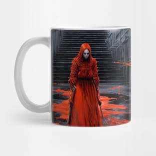 Copy of Halloween Red 2: Red is the Color of Evil on a Dark Background Mug